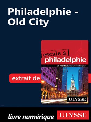 cover image of Philadelphie--Old City